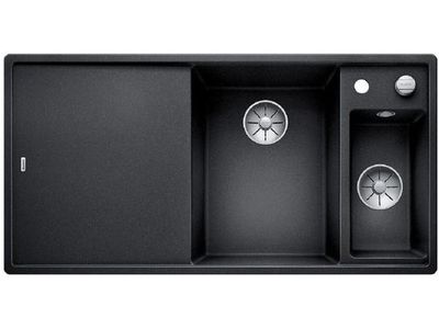 AXIA III 6 S (Bak Rechts) Zwart auto. + snijplank glas