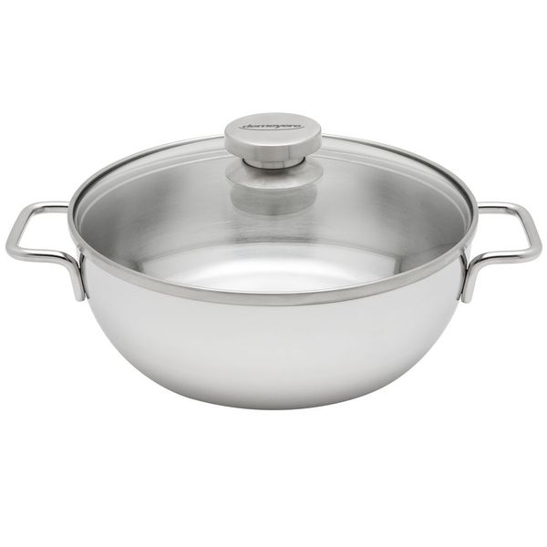 Apollo 7 Conische sudderpot met glazen deksel 24cm 3,25L Demeyere