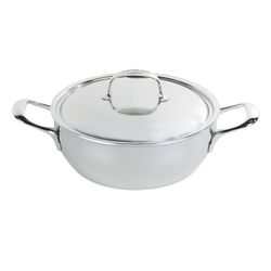 Atlantis 7 Conische sudderpot met deksel 28cm 4,8L 