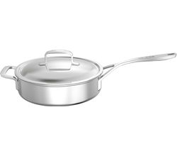 Intense 5 sauteuse met dubbelwandig deksel 24cm 2,8L Demeyere