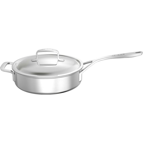 Demeyere Intense 5 sauteuse met dubbelwandig deksel 24cm 2,8L