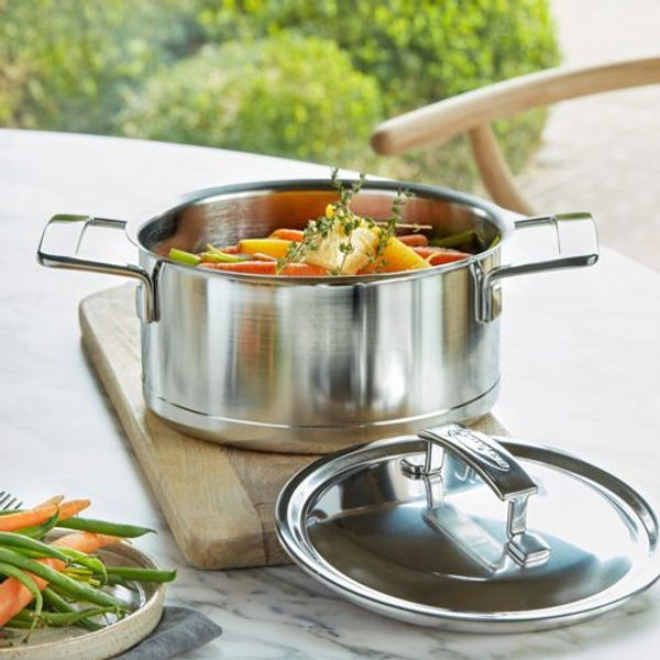 Demeyere Silver 7 Kookpot met dubbelwandig deksel 18cm 2,2l