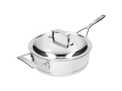 Silver 7 Sauteuse met dubbelwandig deksel 24cm 2,8l