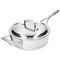 Silver 7 Sauteuse met dubbelwandig deksel 24cm 2,8l Demeyere