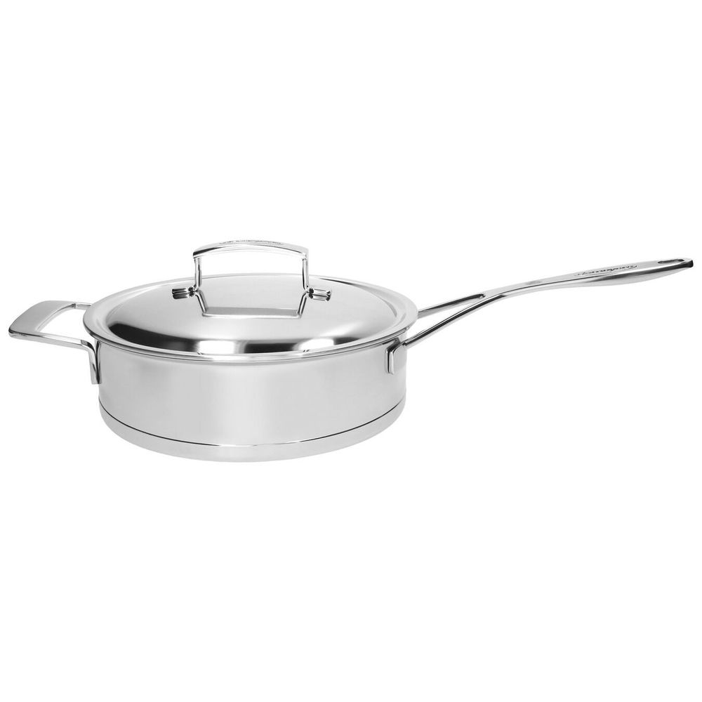 Demeyere Sauteerpannen Silver 7 Sauteuse met dubbelwandig deksel 24cm 2,8l