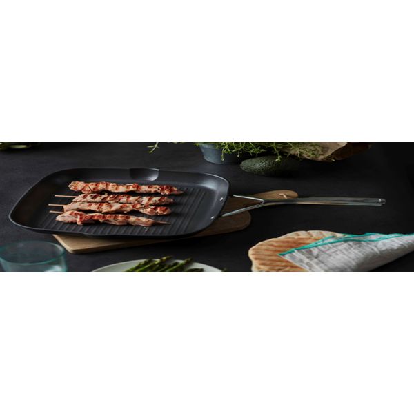 Demeyere Alu Pro 5 Grillpan Duraslide Titanium 28x28cm