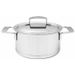 Silver 7 Kookpot met dubbelwandig deksel 22cm 4l Demeyere