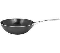 Alu Pro 5 Wok vlakke bodem Ceraforce 30cm  Demeyere