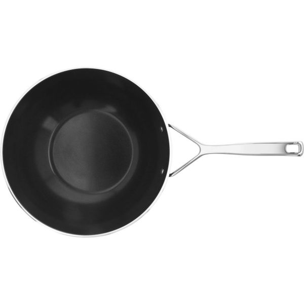 Demeyere Alu Pro 5 Wok vlakke bodem Ceraforce 30cm 