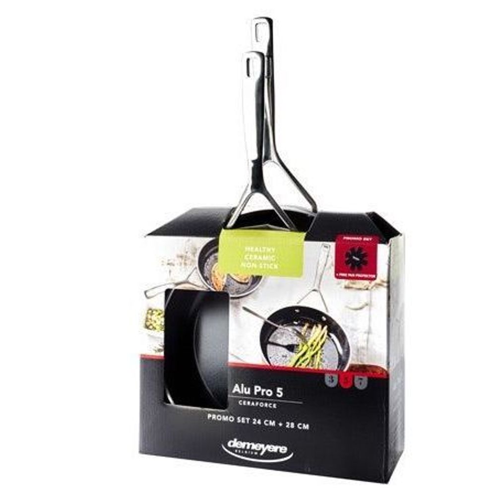 Demeyere Pollepels Alu Pro Ceraforce Braadpannenset 20 cm - Tweedekans