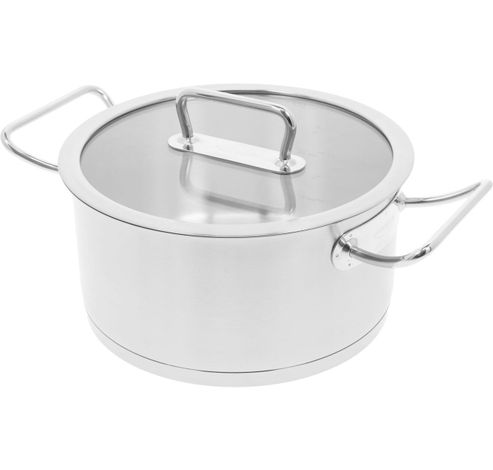 Diverto 3 Kookpot met glasdeksel 16cm 1,5L  Demeyere