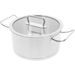 Diverto 3 Kookpot met glasdeksel 16cm 1,5L 