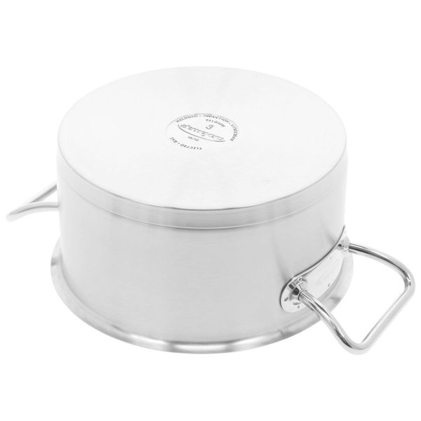 Diverto 3 Kookpot met glasdeksel 18cm 2L Demeyere