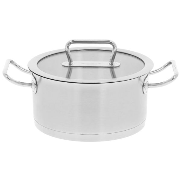 Diverto 3 Kookpot met glasdeksel 18cm 2L Demeyere