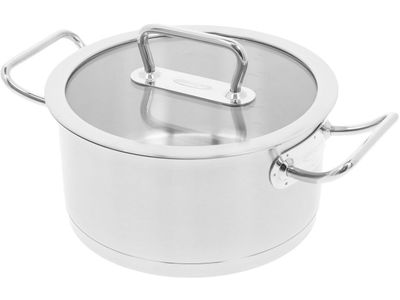 Diverto 3 Kookpot met glasdeksel 18cm 2L