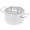 Diverto 3 Kookpot met glasdeksel 18cm 2L 