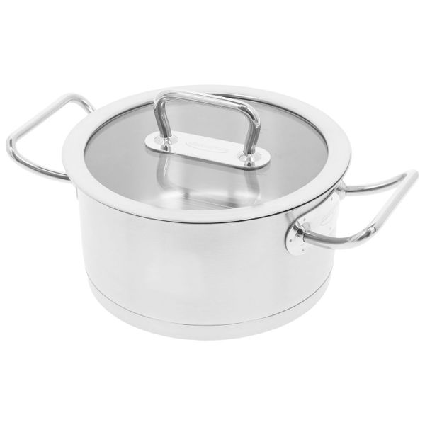 Diverto 3 Kookpot met glasdeksel 20cm 3L 