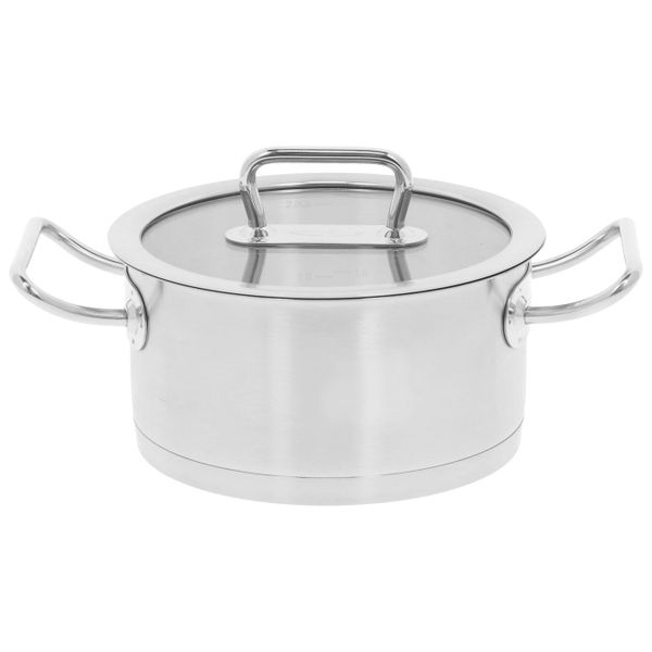 Diverto 3 Kookpot met glasdeksel 20cm 3L Demeyere