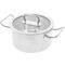 Diverto 3 Kookpot met glasdeksel 20cm 3L 