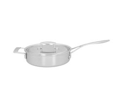 Industry 5 Lage sauteuse met deksel 24 cm - 2,8 l Demeyere