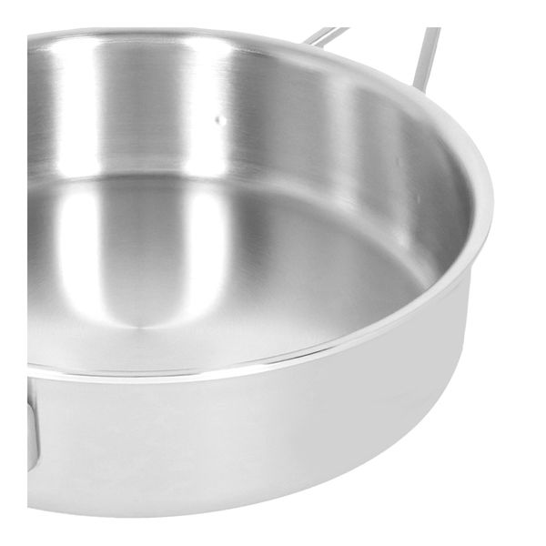 Industry 5 Lage sauteuse met deksel 24 cm - 2,8 l 