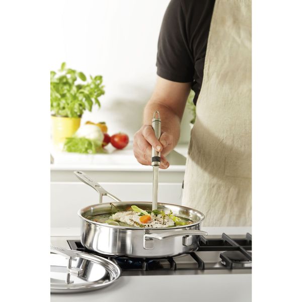 Industry 5 Lage sauteuse met deksel 24 cm - 2,8 l 