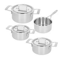 Set de casseroles et de poêles, 4-pces 