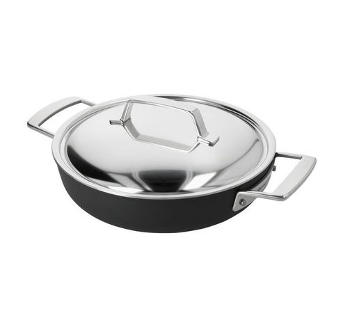 Alu Pro 5 Ceraforce Lage kookpot met deksel 24 cm  Demeyere