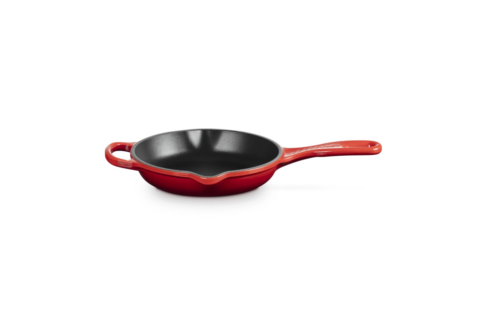 Signature Skillet Rond in Geëmailleerd Gietijzer 16cm Kersenrood