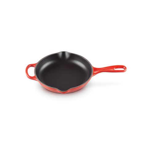 Skillet rond en fonte émaillée 20cm Cerise  Le Creuset