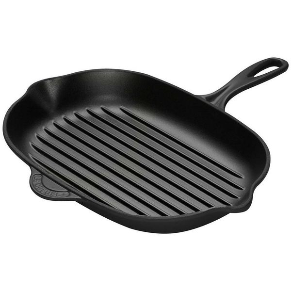 La Fonte Grillpan ovaal 32cm Zwart 