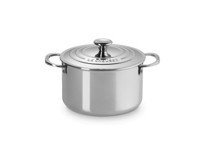 RVS Signature Kookpan met Deksel 20cm