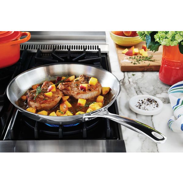 Le Creuset Sauteerpan in RVS Signature 26cm