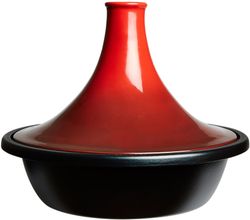 Tajine in Geëmailleerd Gietijzer 35cm 5,2l kersenrood Le Creuset