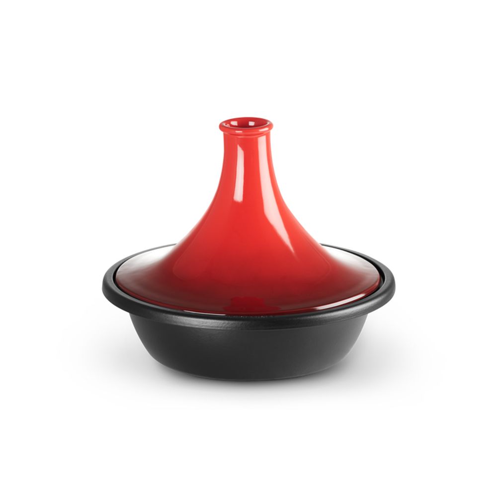 Le Creuset Tajines Tajine in Geëmailleerd Gietijzer 35cm 5,2l kersenrood