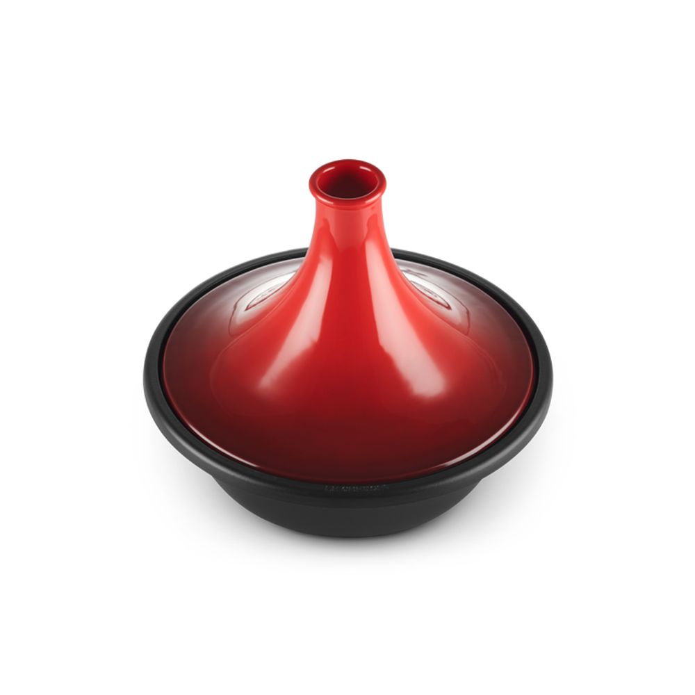 Le Creuset Tajines Tajine in Geëmailleerd Gietijzer 35cm 5,2l kersenrood