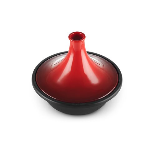 Tajine in Geëmailleerd Gietijzer 35cm 5,2l kersenrood  Le Creuset