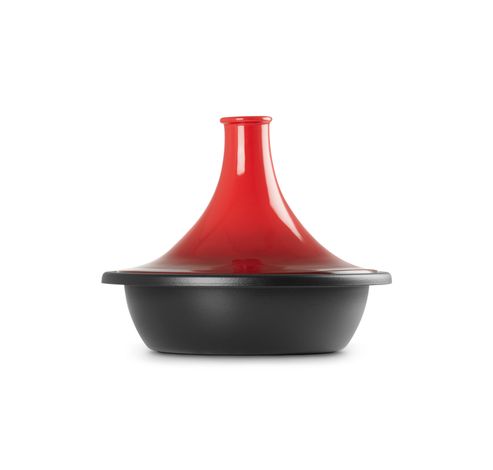 Tajine in Geëmailleerd Gietijzer 35cm 5,2l kersenrood  Le Creuset