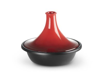 Tajine in Geëmailleerd Gietijzer 35cm 5,2l kersenrood