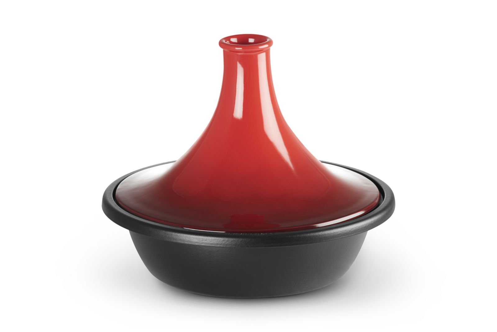 Tajine in Geëmailleerd Gietijzer 35cm 5,2l kersenrood