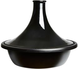 Tajine in Geëmailleerd Gietijzer 35cm 5,2l Ebben zwart Le Creuset