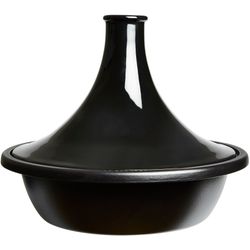 Tajine in Geëmailleerd Gietijzer 35cm 5,2l Ebben zwart Le Creuset