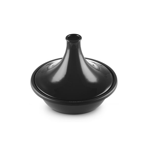 Tajine in Geëmailleerd Gietijzer 35cm 5,2l Ebben zwart 