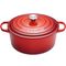 Gietijzeren Ronde cocotte 18cm 1,8L kersenrood 