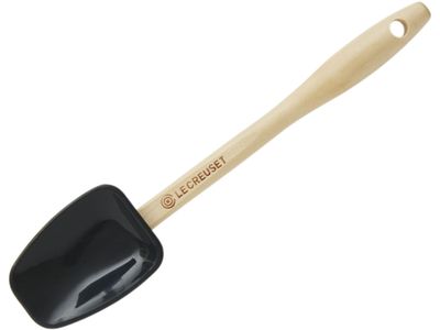 Siliconen Lepelspatel Mini Ebben Zwart