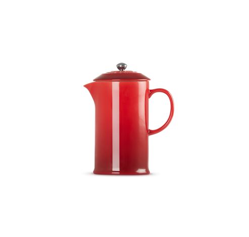 Cafetière à piston en céramique 1l  Cerise  Le Creuset