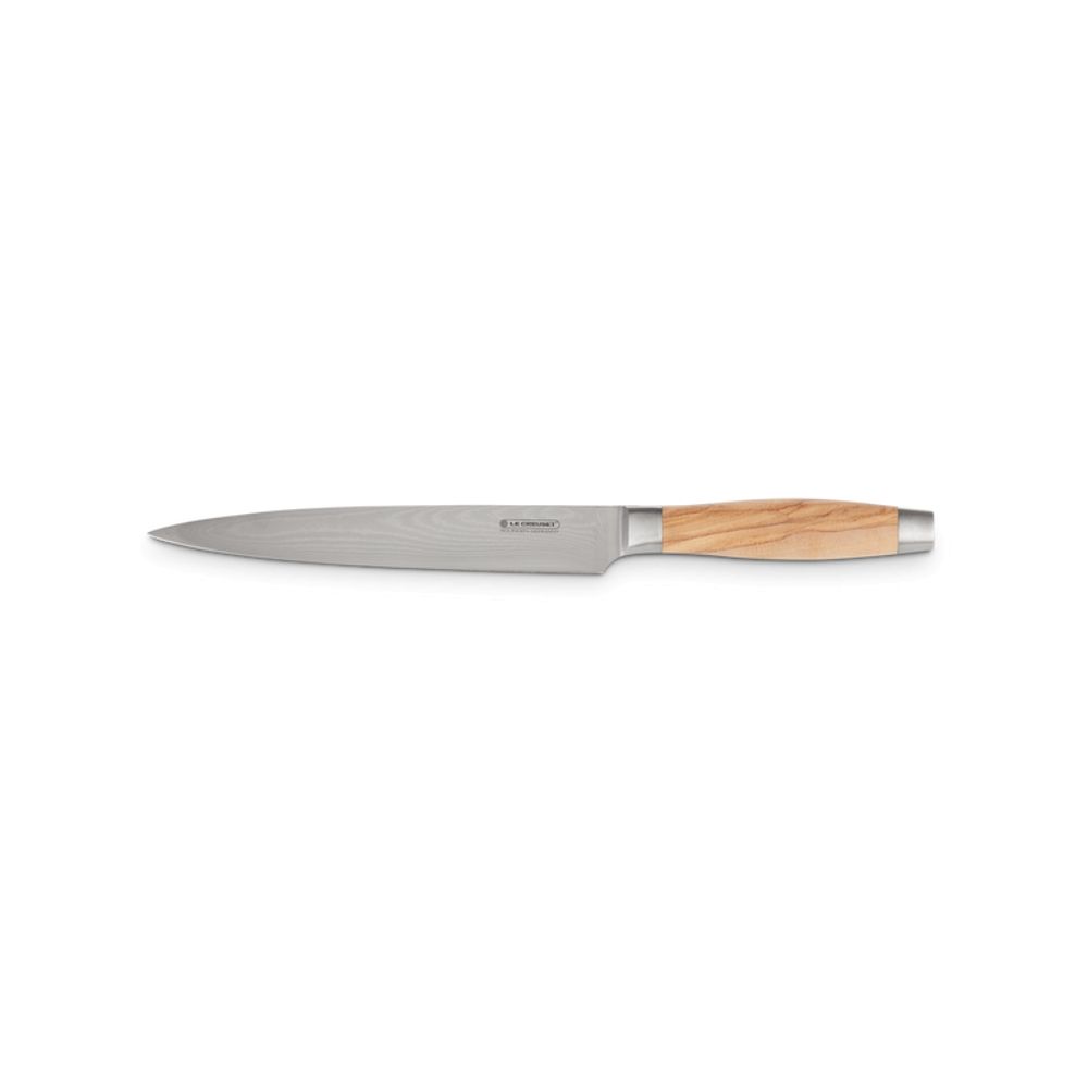 Le Creuset Vleesmessen Vleesmes met Olijfhouten Heft 20cm Hout