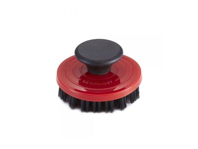 Grillpan borstel Kersenrood