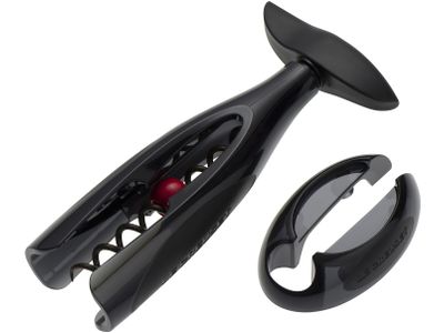 GS-200  Tafelmodel Kurkentrekker met Capsulesnijder Zwart