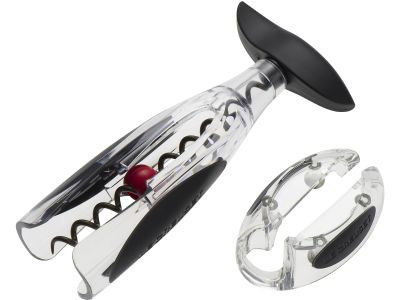 GS-200 Tafelmodel Kurkentrekker met Capsulesnijder Transparant